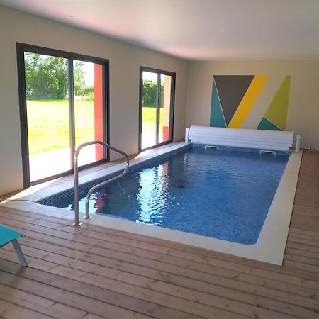 Maison Avec Piscine Interieure Privee Sans Vis A Vis Chauffee Toute L Annee Quiévrecourt Exteriér fotografie
