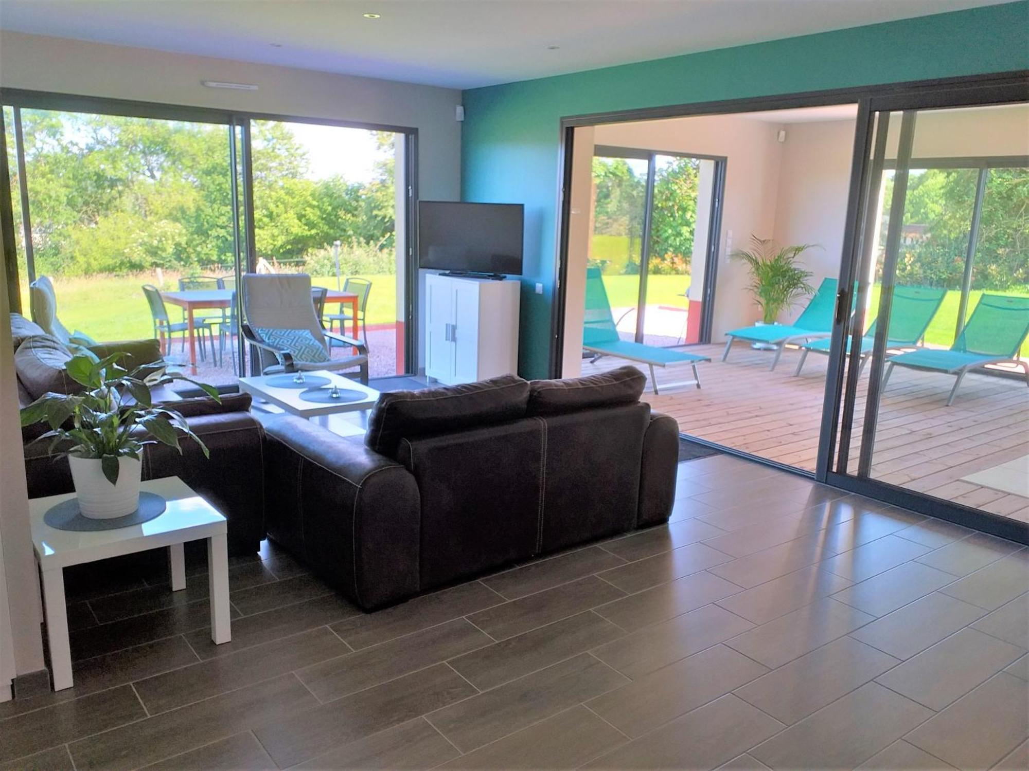 Maison Avec Piscine Interieure Privee Sans Vis A Vis Chauffee Toute L Annee Quiévrecourt Exteriér fotografie