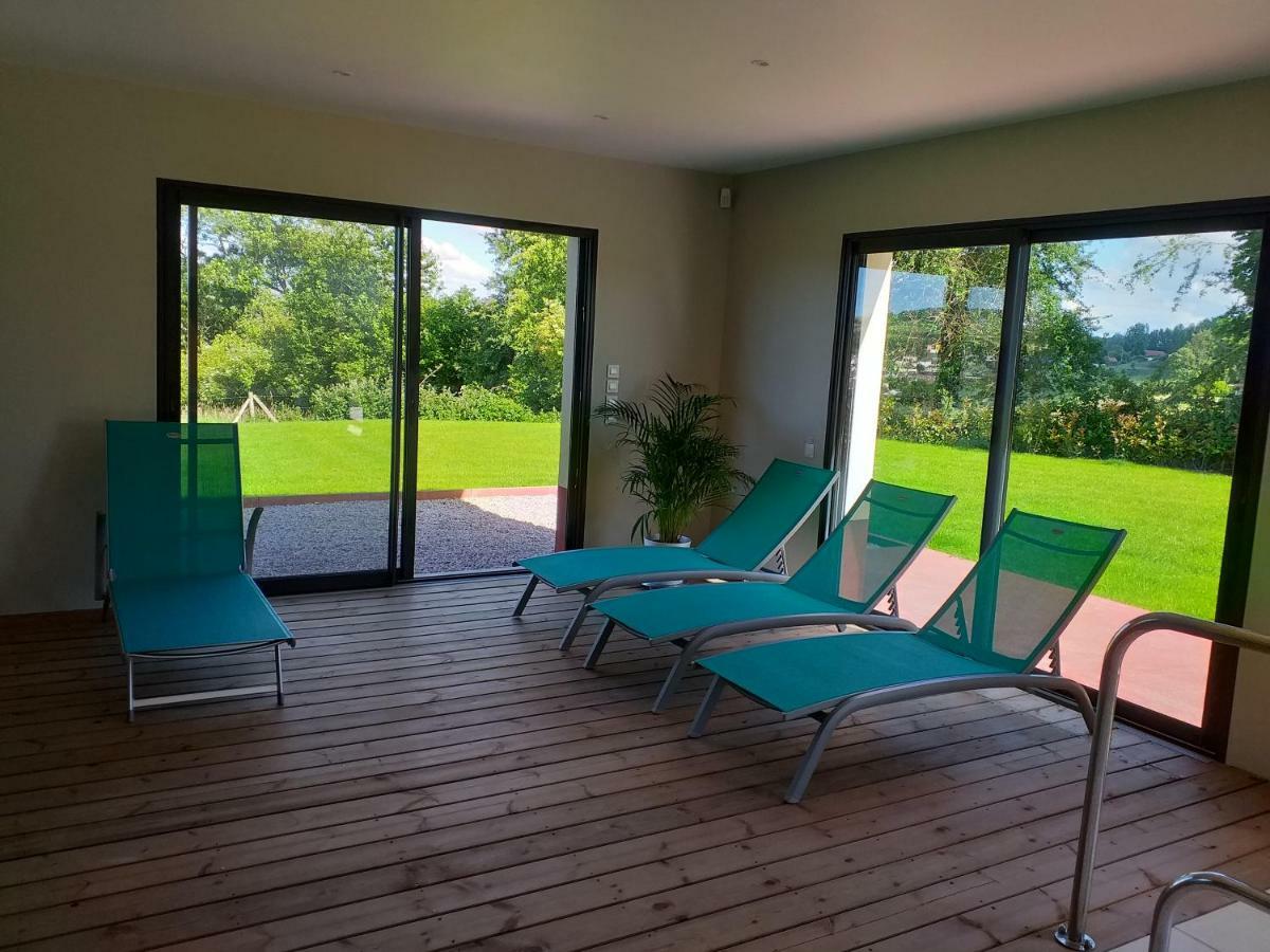 Maison Avec Piscine Interieure Privee Sans Vis A Vis Chauffee Toute L Annee Quiévrecourt Exteriér fotografie