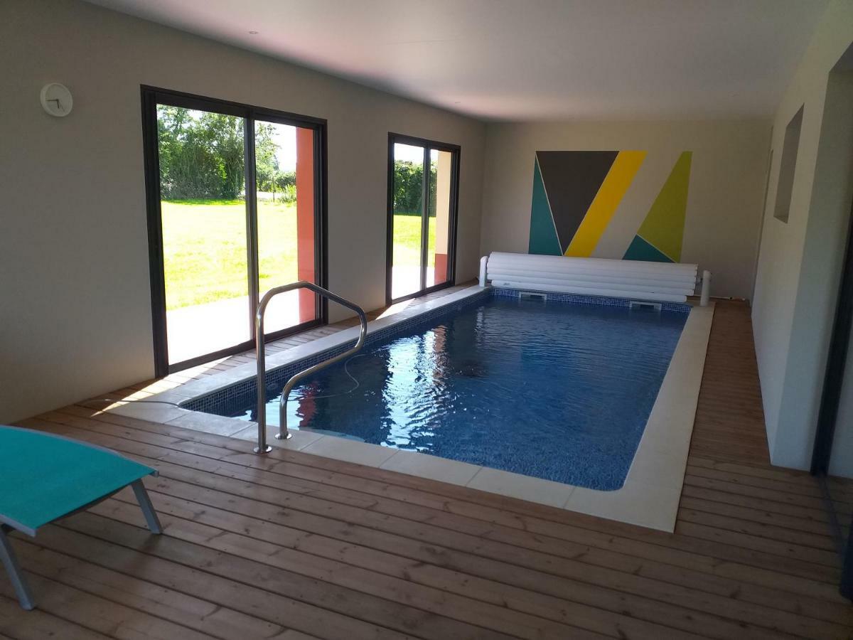 Maison Avec Piscine Interieure Privee Sans Vis A Vis Chauffee Toute L Annee Quiévrecourt Exteriér fotografie